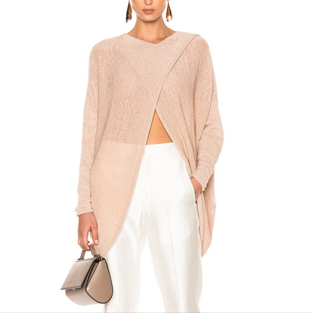 NWT Stella Mccartney Textured Tape Sweater $985 Sz M